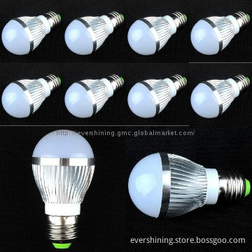Dimmable LED bulb light indoor lighting CE&ROHS 7w 100lm/w